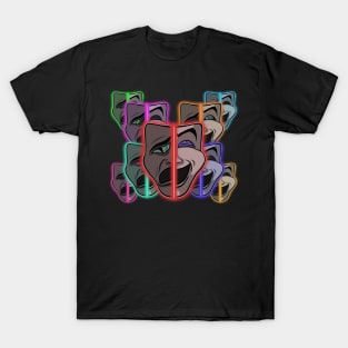 Acrors Trippy Masks T-Shirt